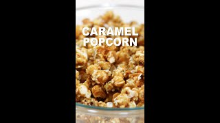 How to Make Caramel Corn Shorts  Homemade Caramel Popcorn Recipe [upl. by Jeffery]