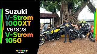 Suzuki VStrom 1000XT versus VStrom 1050 [upl. by Aerdnod]