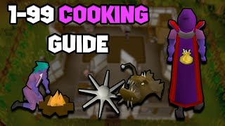 OSRS 199 Cooking Guide  Updated Cooking Guide [upl. by Lashonde705]