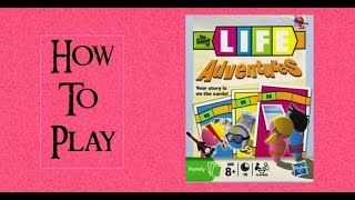 How To Play The Game Of Life Adventures Card Game [upl. by Pandich]