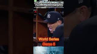 World Series Game 5 Dodogers vs Yankees Ohtani Interruptedshorts [upl. by Johathan]