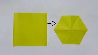 Isa Klein Tutorial 122 Como fazer um hexágono a partir de um quadrado [upl. by Amaryl536]