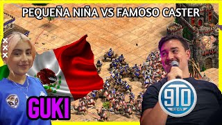 NIÑA PRODIGIO VS FAMOSO PRO CASTER AGE OF EMPIRES 2 [upl. by Anikram494]