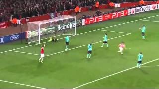 Arshavin vs Barcelona Martin tyler commentary No effects or songs [upl. by Launam]