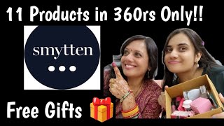 Smytten free sample review  free trial products  Got 11 Products  Smytten app uses [upl. by Slerahc]