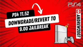 PS4 1150 Downgrading To 900 Jailbreak [upl. by Norbel128]