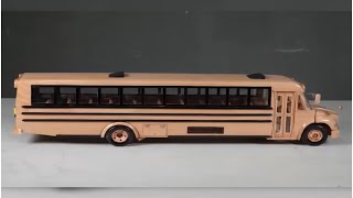 Wood School Bus  Freightliner M2 106 [upl. by Myrle]