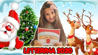 LETTERINA PER BABBO NATALE 2020 [upl. by Gant]