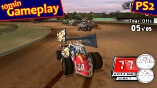 Sprint Cars Road to Knoxville  PS2 Gameplay [upl. by Deva]