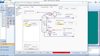 ChloroBenzene and diChloroBenzene Distillation Simulation [upl. by Calida453]