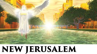 What does New Jerusalem from Heaven look like Revelation 21 amp 22 New Heaven New Earth Holy City [upl. by Itaws557]