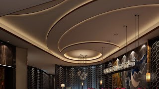 Top 100 False Ceiling Designs 2019 catalogue  New Gypsum ceiling Decorations Living and Bedroom [upl. by Mcconaghy]