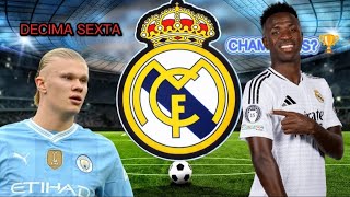 El REAL MADRID sueña con la DÉCIMA SEXTA 🏆 después de ganar 20 al MANCHESTER CITY championsleague [upl. by Oigimer439]