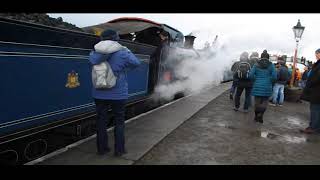 Caledonian Railway No 828 and No 419 at Boness [upl. by Adev]