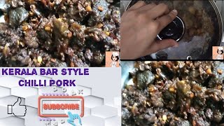 Chilli Pork Recipe In MalayalamKerala Bar style Chilli PorkMalayalamRecipe 💥💥 [upl. by Dichy]