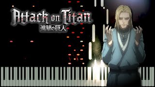 Attack on Titan Final Season OST  Declaration of War Theme  Piano Arr by WatchMe ID [upl. by Boru]