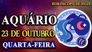 🔮𝐎 𝐝𝐞𝐬𝐭𝐢𝐧𝐨 𝐞𝐬𝐭𝐚 𝐩𝐫𝐞𝐬𝐭𝐞𝐬 𝐚 𝐥𝐡𝐞 𝐬𝐨𝐫𝐫𝐢𝐫💜 Aquário♒ 23 de Outubro 2024 Horóscopo de hoje [upl. by Nine740]