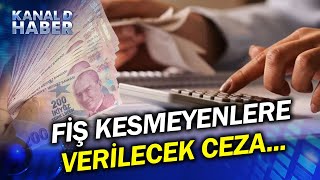 Vergi Kaçıranlara Ağır Darbe Her Fiş İçin 3400 TL İban Cezası Kesilecek [upl. by Notnyw]