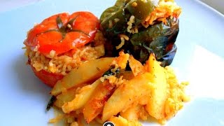 Yemista  Stuffed vegetables [upl. by Aikel]