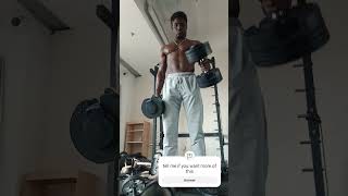 Getting a veiny Arm  demonstration  gymmotivation fitness fitnessmotivation gym armlifting [upl. by Quinta]