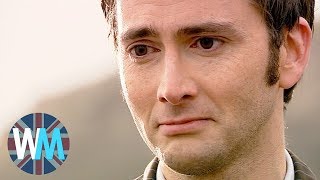 Top 10 Tenth Doctor David Tennant Moments [upl. by Retsae414]