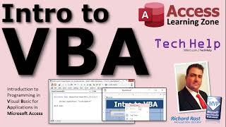 Introduction to Programming in Visual Basic for Applications VBA in Microsoft Access Access VBA [upl. by Yeldarb]