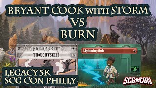 Bryant Cook Storm vs Burn SCG Con Philly Legacy 5K [upl. by Einnoc]