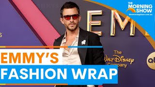 Emmys Fashion Wrap  Sunrise [upl. by Adigirb228]