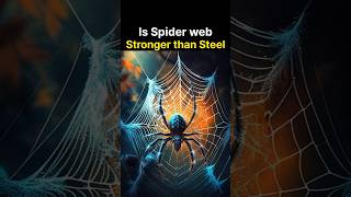 Why Spider Silk is Stronger than Steel shorts [upl. by Ko]