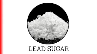 LEAD SUGAR [upl. by Kacy146]