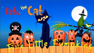 Pete the Cat 🐈 Five Little Pumpkins 🎃  TRAILER [upl. by Aiciram]