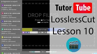 LossLessCut Tutorial  Lesson 10  Jump and Segment Selection [upl. by Tabb]