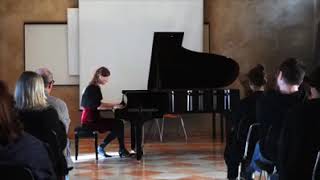 Claude Debussy Reflets dans leau Monica Tirelli [upl. by Atrim]