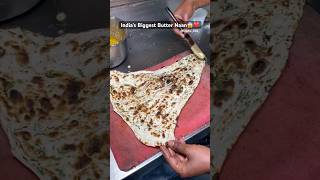 Biggest Butter Naan Rs 130 Only🥵youtubeshorts trending viralvideo naan butter streetfood [upl. by Kciredec]