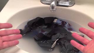 How to do laundry in your sink by hand and dry em fast [upl. by Attenov]