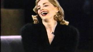 Sharon Stone interviewDennis Miller Live 1995 [upl. by Ellednahs]