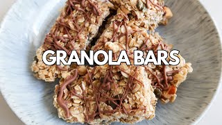 The BEST Homemade Granola Bars [upl. by Asinla]