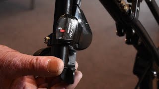 Instruction video  BerkelBike  Adjust 8speed Shimano Alfine Gear thumb shift control [upl. by Mount375]