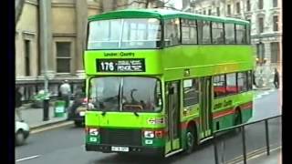 London amp Country buses on route 176 in 1990 [upl. by Ainotna]