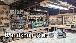 Woodshop Tour 2023 [upl. by Cirilo]