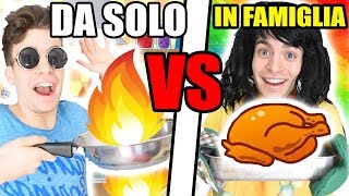 A CASA DA SOLO VS CON ALTRI Vitto Family Ep 3 [upl. by Nirehs]