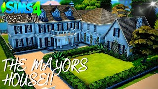 The Mayors House  Building Newcrest Episode 11 30x40  Speed Build  No CC  No Mods [upl. by Pettiford]