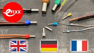 Ferrule  Colour code confusion  2 German systems and one from France [upl. by Halda]