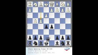 Chess Opening Traps EP028 Chesstips chessmoves ChessTraps Chess ChessLover [upl. by Amles]