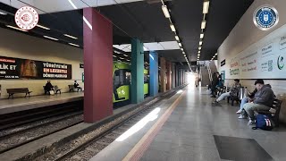 Emek Şehir Hastanesi Balat Metro İstasyonu [upl. by Couture]