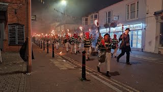 Hailsham War Memorial  Hailsham Bonfire 2024 [upl. by Florinda339]