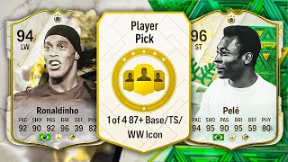 UNLIMITED 87 ICON PLAYER PICKS 😱 FC 24 Ultimate Team [upl. by Htidirem24]