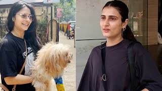 Fatima Sana Shaikh Spotted In Juhu And Tanishaa Mukerji Spotted In Bandra [upl. by Wallace]