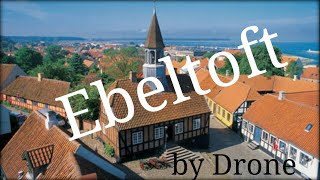 Ebeltoft Djursland Denmark from above by Drone [upl. by Crispen614]