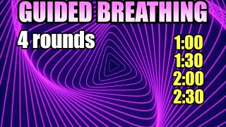 Wim Hof Breathing 4 Rounds for 25Minute Breath Retention Mastery [upl. by Ella]